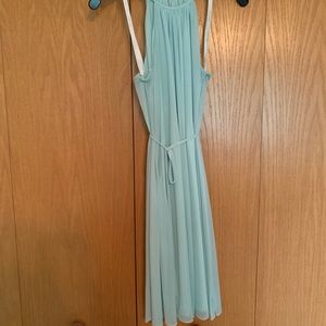 David’s Bridal Mint Green Dress